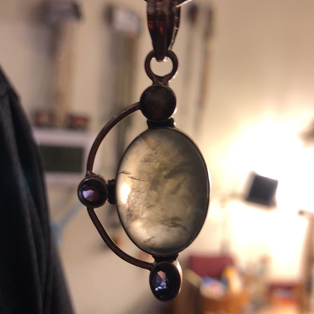 Vantage Solid Sterling Silver Necklace - image 5